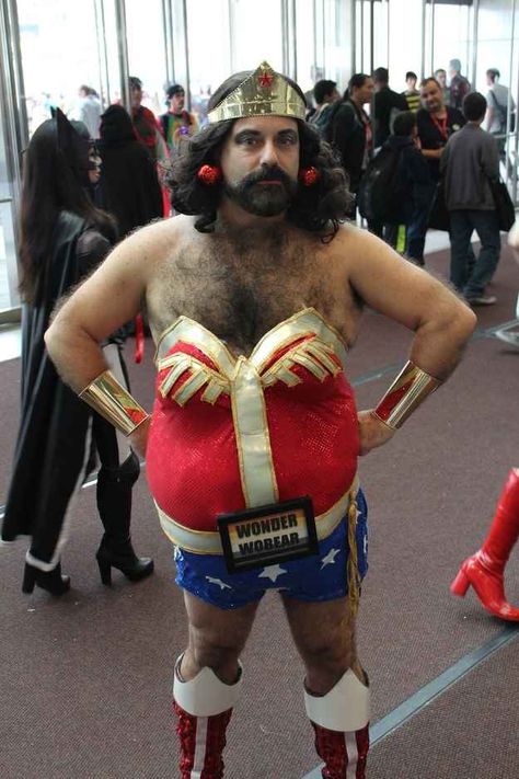 A very fabulous Wonder Woman Funny Costumes, 웃긴 사진, Very Funny Pictures, صور مضحكة, Really Funny Pictures, Funny Photos, Funny Images, Yoga Poses, Really Funny