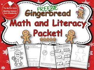 Gingerbread Writing, Kindergarten Gingerbread, Domino Addition, Winter Homeschool, Christmas Worksheet, Gingerbread Math, Gingerbread Unit, December Ideas, Gingerbread Man Activities