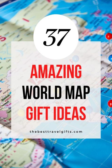 37 Amazing world map gift ideas with an image of a map in the background Map Gifts For Him, Map Crafts Ideas, Travel Map Ideas, Map Gift Ideas, Pathein, Cool World Map, Naypyidaw, Travel Themed Gifts, Map Crafts