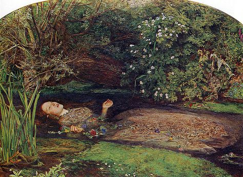 Sir John Everett Millias - Ophelia by Jay Tilston, via Flickr John Everett Millais Ophelia, Ophelia Painting, Elizabeth Siddal, Everett Millais, 헬로키티 배경화면, Pre Raphaelite Paintings, Pre Raphaelite Brotherhood, Pre Raphaelite Art, Dante Gabriel Rossetti