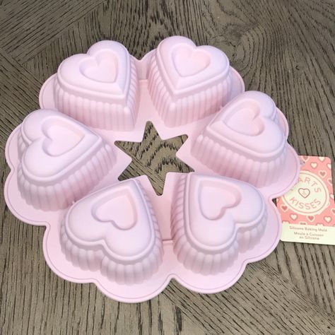 Beautiful 3d Heart Shaped Cake Molds. Perfect For Valentine’s Day Treats. Heart Shaped Molds Made Of Silicone Flexible Oven Safe To 450 Degrees F Fridge And Freezer Safe Stain Resistant Bpa Free Check Out My Closet For A Variety Of Bake Shop, Ciroa, Masterclass And Rae Dunn. I’m Happy To Bundle If You See Multiple Items That You Would Like To Purchase. Message Me - I’m Friendly. Tags: Valentine - Bake Shop - Masterclass - Be My Valentine - Be Mine - Bee Mine - Heart - Love - Heart Shaped - Cake Cute Baking Supplies, Fun Beauty Products, Cake Heart, Heart Shaped Cake, Colorful Room Decor, Food Tool, Fridge And Freezer, Cookies Cake, Shaped Cake