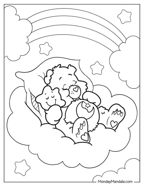 30 Care Bears Coloring Pages (Free PDF Printables) Bears Coloring Pages, Care Bears Cousins, Bear Coloring Pages, صفحات التلوين, Coloring Pages For Boys, Digi Stamp, Cartoon Coloring Pages, Disney Coloring Pages, Coloring Pages To Print