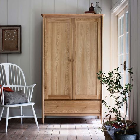 Wooden Almirah, Almirah Designs, Oak Wardrobe, Wood Wardrobe, Wooden Wardrobe, 2 Door Wardrobe, Wardrobe Furniture, Interiors Magazine, Modern Bedroom Furniture