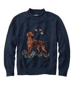 #LLBean: Men's Signature Organic Cotton Rollneck Sweater, Fair Isle Ll Bean Mens Sweater, Mens Ll Bean Outfits, Gay Male Fashion, Outdoors Mens Fashion, Golden Retriever Sweater, Coastal Grandpa, Mens Christmas Gifts, Mens Crewneck Sweater, Knit Sweater Men