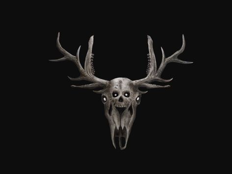 Cernunnos Symbol, Deer Horror, Cernunnos Tattoo, Dnd Setting, Celtic Zodiac, Gray Tattoo, Norse Tattoo, Why Don't We, Sleeve Ideas