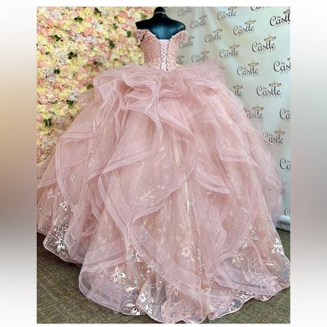 Big Ball Gowns, Bow Theme, Quinceanera Themes Dresses, Mermaid Ball Gown, Pink Quince, Size 12 Wedding Dress, Navy Blue Prom Dresses, Navy Blue Lace Dress, Quinceanera Dresses Blue