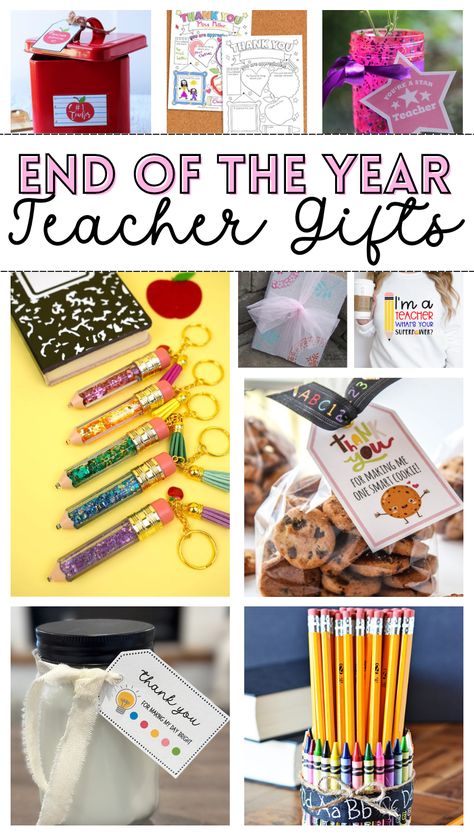 Teachers love gifts they can use and this collection of end of the year teacher gifts has loads of useful ideas!  End of the Year Teacher Gift. Teacher Appreciation, Gifts, Printables, Free, Teacher, Best Teacher, Holiday Gifts, Printable Tags Year End Teacher Gift Ideas, End Of The Year Teacher Gift Ideas, Teacher End Of Year Gifts, Teacher Gifts From Students, Quick Teacher Gifts, Cheap Teacher Appreciation Gifts, Simple Diy Gifts, Year End Teacher Gifts, Teacher Gifts End Of Year