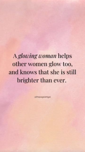 Maria - Pageant + Mindset Coach 💖 on Instagram: "Have you heard the news? You achieving the success and impact you desire <<and that you’re innately made to create>> Empowers women around you to do the same thing. ✨ You get to be their permission to live outside of their comfort zone and to inspire positive change in their life. Comment GLOWING✨ if you’re committed to doing this today . . . #lifelessons #mindsetshifts #growthmindset #mindsetcoach #womenempowerment #lifecoachforwomen #pag Pageant Quotes, Confidence Building Quotes, Personality Quotes, Positive Quotes For Women, Daily Mantra, Mindset Coach, Women Empowerment Quotes, Rodeo Queen, Personal Power