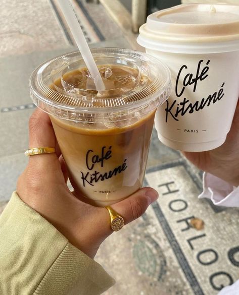 Kitsune Aesthetic, Cafe Kitsune, Theme Sharpen, Paris Cafe, Coffee Shop Design, Coffee Is Life, Instagram Design, Cookie Dough Cafe, Coffee Addict