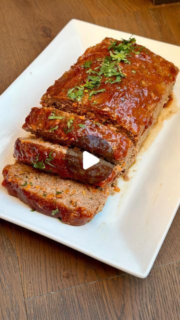 Fish And Chicken, Meatloaf Recipes, Meatloaf, Mexican Food Recipes, Glaze, Food And Drink, Gluten Free, Yummy Food, Healthy Recipes