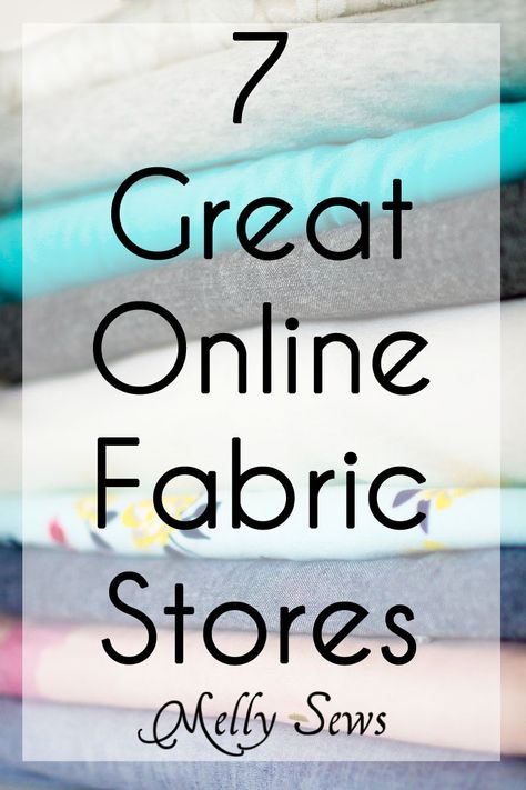 Online Fabric Stores, Melly Sews, Fabric Stores, Buy Fabric Online, Sew Ins, Beginner Sewing Projects Easy, Sewing Fabrics, Techniques Couture, What To Buy