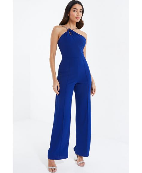 in stock Royal Blue Jumpsuit, Modern Jumpsuit, Palazzo Jumpsuit, Blue Jumpsuit, Jumpsuit Fashion, Royal Blue, In Store, Buy Online, Jumpsuit