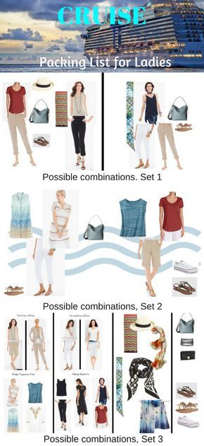 Ladies – Packing for a Two Week Cruise: a Capsule Wardrobe for the Caribbean and Central America | Cruise Packing List for ladies | #anncavittfisher #travel #travelblogger #cruise #packing Carribean Cruise Packing List, Cruise Wardrobe Capsule, Summer Cruise Outfits, Big Suitcase, European Trips, Caribbean Cruise Packing, Cruise Wardrobe, Cruise Packing List, Cruise Attire