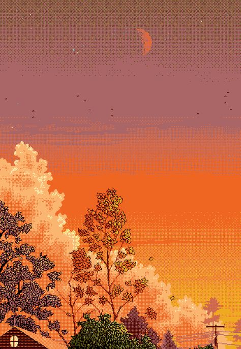 Beau Gif, Pixel Art Landscape, Arte Gif, Piskel Art, Pixel Art Background, Pixel Animation, Arte 8 Bits, 8bit Art, Cool Pixel Art