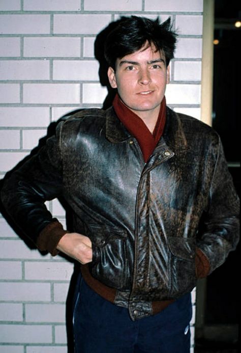 Donnie Darko, Charlie Sheen, Taxi Driver, Celebrity Crush, Leather Jacket, Actors, Celebrities, Leather