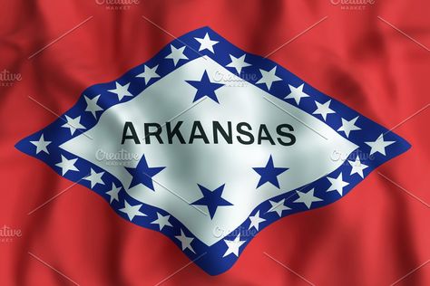 Arkansas State flag icon #Sponsored , #ad, #State#flag#rendering#Arkansas Vector Graphics Illustrations, Arkansas State, Flag Icon, State Flags, Illustration Inspiration, 3d Rendering, Design Assets, Eu Flag, Vector Graphics