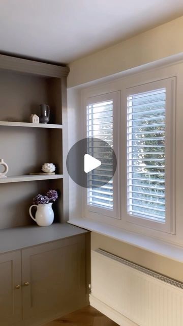 Blinds 2go | Blinds, Curtains, Cushions & Shutters on Instagram: "No Drill Shutters installed in minutes ⏰

If you’re looking for gorgeous Shutter Blinds, opt for our No Drill Shutters for effortless installation which are just as stylish and sophisticated as standard Shutters.

Our PerfectFIT Shutters are innovative and hassle-free to install, shown by @athomewiththeheslops who chose the PerfectFIT Pure White Shutter Blinds 🤍

Shop No Drill Shutters via the link in our bio 🔗

#blinds2go #nodrillblinds #shutterblinds #perfectfitshutters #installationvideo #homedecor #interiorstyling #instahome #homesweethome #homedecor" Safety Window Shutters, Shutters Kitchen Window, Shutter Blinds For Windows, Kitchen Window Shutters, Wooden Shutters Indoor, Window Blinds Ideas, Window Shutter Blinds, White Shutter Blinds, Shutters Interior Window