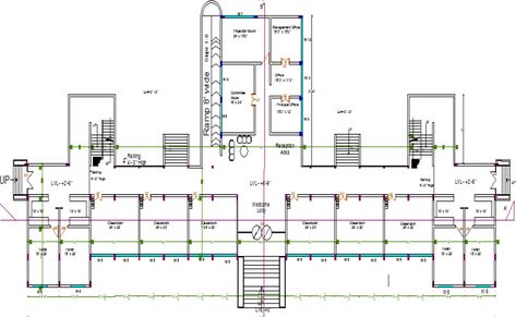 First floor layout plan of primary school dwg file School Plans Layout, Primary School Plan Architecture, Classroom Floor Plan Elementary, Primary School Floor Plan, School Plan Architecture Concept, School Building Design Floor Plans, School Layout Plan, School Layout Plan Bloxburg, Primary School Plan