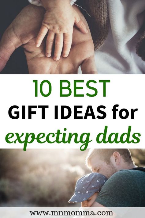 Gift Ideas for Expecting Dads - Father's Day Ideas for the New Dad! Gifts from mom or from baby can be so sentimental and mean a lot to a new dad - you just have to choose the right one! These funny and practical gifts for expecting dads are something he'll actually want. Just bring it to the hospital or save it for Father's Day. First time dads will love these new baby presents just for dad. #giftideas #newdads #expectantdad #firsttimedad #fathersday #presents Baby Shower Gifts For Dad First Time Father, New Dad Baby Shower Gift, First Dad Gifts, Father’s Day Gift For Expecting Dads, Gifts For Dads To Be, Father’s Day Gift Ideas For Dad To Be, Gifts For New Dads First Time, Father To Be Fathers Day Gift, Dad To Be Fathers Day Gift