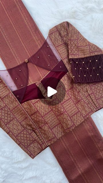 Trending Blouse Patterns, Trending Blouse Designs 2024, New Design Blouse Style, Blouse Patch Work Designs Patterns, Back Designs For Blouse, Net Blouse Designs Pattern Style, Pattern Blouse Designs, Neck Design For Blouse, Trending Blouse Designs