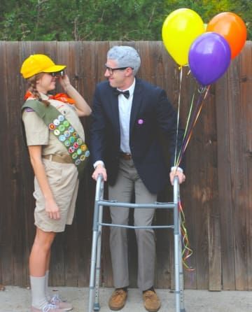 27 Insanely Creative Halloween Costumes Every Movie Lover Will Want Disfraz Up, Movie Character Halloween Costumes, Diy Fantasia, Movie Character Halloween, Character Halloween Costumes, Costumes Couples, Costumes Diy, Holloween Costume, Cute Couple Halloween Costumes