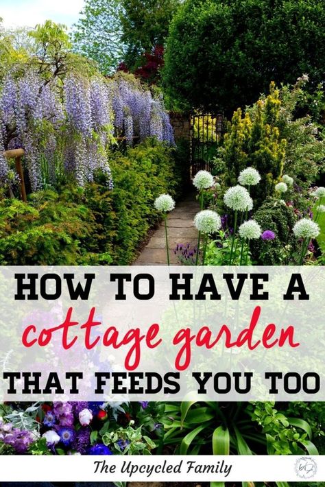 Vegetable Cottage Garden, Permaculture Flower Garden, Stunning Garden Design, Edible Perennial Garden Ideas, English Herb Garden, Cottage Garden Layout Design, Front Yard Permaculture, English Cottage Garden Design Layout, In Ground Garden Layout Ideas