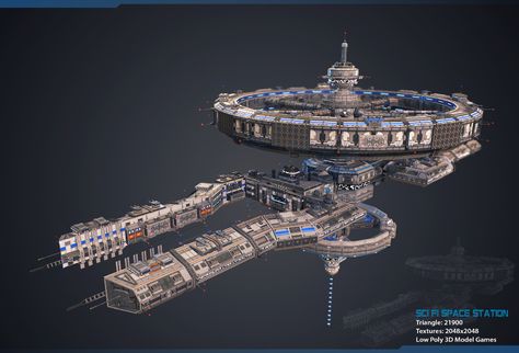 ArtStation - Sci-Fi Space Station , Xasan Maxanov Sci Fi Space Station Concept Art, Sci Fi Ship Design, Minecraft Space Base, Sci Fi Ship Concept Art, Minecraft Space Station, Space Station Concept Art, Places Reference, Futuristic Space Station, Sci Fi Space Station