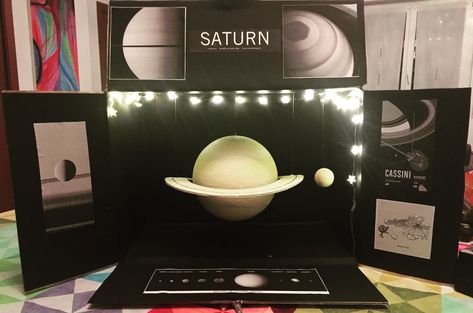 Saturn Model Project, 3d Saturn Planet Project, Saturn Science Project, Saturn Project For School, Planet Model Project, Saturn Project, Space Experiments, Solar System Images, Uranus Planet