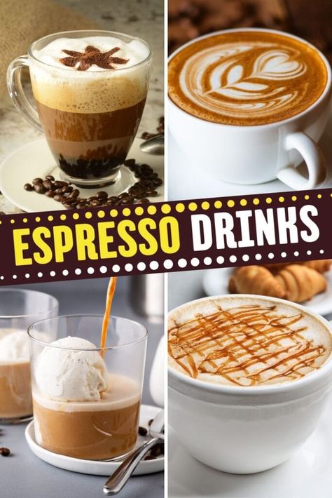 Espresso Drinks At Home, Dessert In A Mug, Iced Cappuccino, Drinks At Home, Dark Roast Coffee, Espresso Drinks, Vanilla Syrup, Keto Drink, Best Espresso