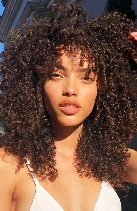 17 Trendy Long Hairstyles for Women in 2020 - The Trend Spotter Curly Hair Models, Curly Hair Cream, Curly Hair Model, Models Needed, Hair Cream, Long Curly Hair, Smooth Hair, Long Curly, Natural Curls