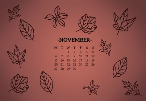 November Autumn Fall wallpaper for ipad with calendar and aura background November Wallpaper Ipad, Fall Wallpaper For Ipad, Cute November Wallpaper, Autumn Fall Wallpaper, November Wallpapers, Aura Background, November Autumn, Wallpaper For Ipad, November Wallpaper