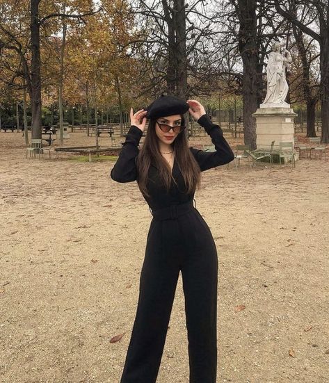 The Women, Preppy Goth, Women In Black, Paris Outfits, Korean Girl Fashion, Looks Chic, 가을 패션, Fancy Outfits, Looks Style