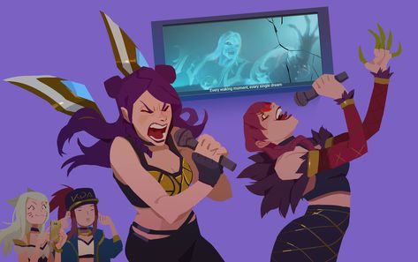 I went on a bit of a KDA rampage. Kda Popstars, League Of Legends Ahri, Kda Akali, Akali Lol, True Damage, League Memes, Nejire Hadou, League Of Legends Characters, Lol League Of Legends