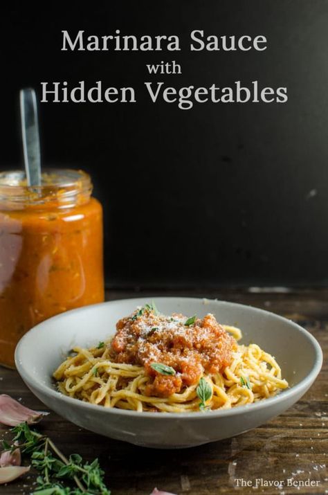 Hidden Vegetable Marinara Sauce, Veggie Packed Marinara Sauce, Hidden Veggie Marinara Sauce, Vegetable Marinara Sauce, Purée Foods, Hidden Veggie Pasta Sauce, Hidden Veggie Pasta, Veggie Pasta Sauce, Zucchini And Onions