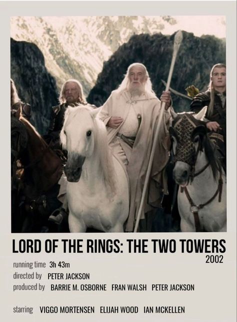 The Lord Of The Rings The Two Towers, Lord Of The Rings Two Towers, Lord Of The Rings Polaroid Poster, Lord Of The Rings The Two Towers, The Lord Of The Rings Poster, Lord Of The Rings Movie Poster, The Two Towers Poster, Lotr Two Towers, Lotr Poster