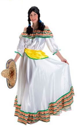 DisfracesMimo, disfraz mejicana con vestido mujer adulto.Como una comadre o ranchera mejicana te sentirás con este Disfraz para mujer que imita la estética más tradicional de la vestimenta popular de México.Este disfraz es ideal para tus fiestas temáticas de disfraces del mundo por países y regionales. Argentina Costume Traditional, Maxi Skirt, Saree, Halloween