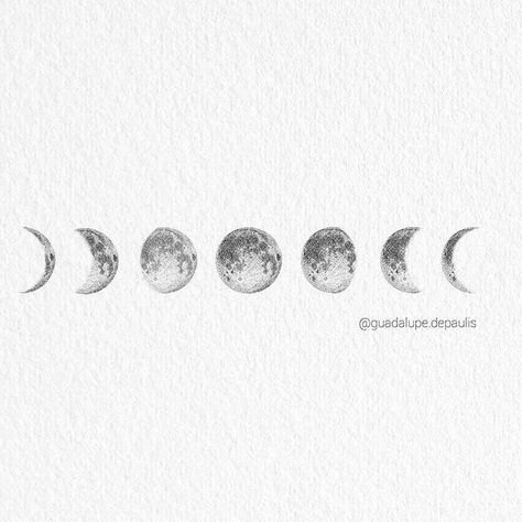 Cycle Tattoo, Moon Tattoo Design, Minimalist Tattoo Small, Moon Phases Tattoo, Tattoo Moon, Universe Tattoo, Self Love Tattoo, Fineline Tattoo, Mom Tattoo Designs