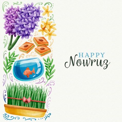 Happy Nuroz, Happy Nowruz Iran, Norouz Card, Norooz Crafts, Happy Norouz, Norooz Card, Nowruz Crafts, Happy Norooz, Nowruz Card