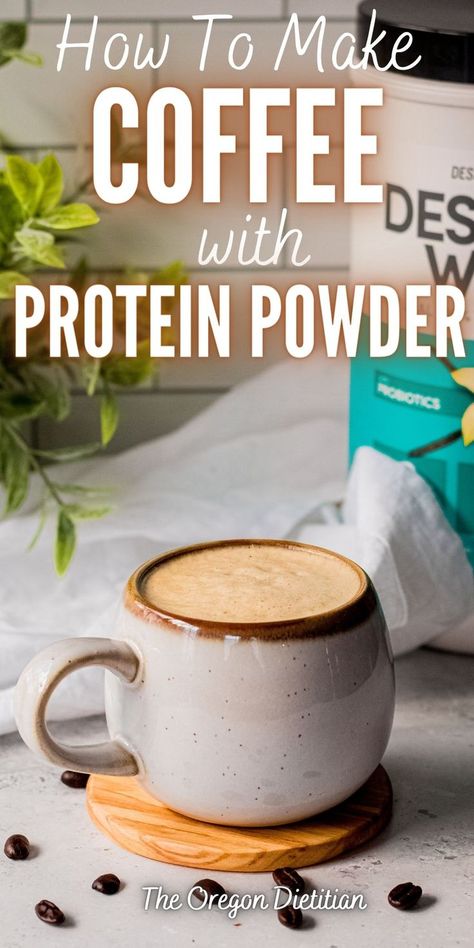 Coffee With Protein Powder, Protein Powder In Coffee, Good Protein Powder, Protein Powder Recipes Shakes, Protein Powder Coffee, Whey Protein Recipes, Good Protein, Unflavored Protein Powder, Whey Protein Shakes