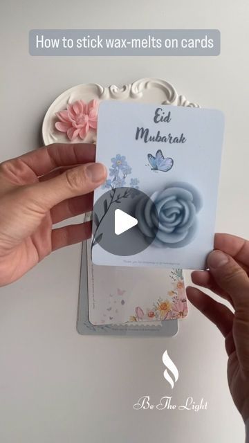 Wax Melt Packaging Ideas, Wax Melts Packaging Ideas, Wax Melts Packaging, Eid Favours, Eid Card, April 4, Flower Shape, Wax Melts, Tea Lights