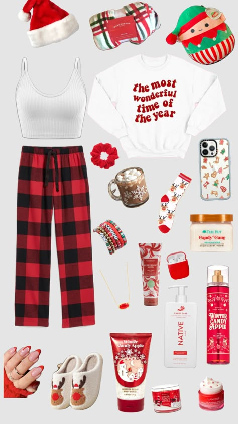 Homeschool Outfits, Preppy Christmas Outfit, Preppy Christmas Gifts, Christmas Outfit Aesthetic, Cozy Christmas Outfit, Burr Basket, Christmas Outfit Inspiration, Girly Christmas Gifts, Cute Christmas Ideas