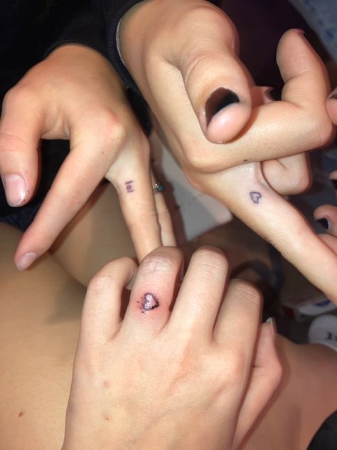 Small Stuck And Poke Tattoos, Wrist Stick And Poke Tattoo, Stink And Poke Tattoos, Stick And Poke Tattoo Ideas Meaningful, Stuck And Poke Tattoo Ideas, Heart Stick And Poke, Stick N Poke Ideas, Cute Stick And Poke, Simple Stick And Poke