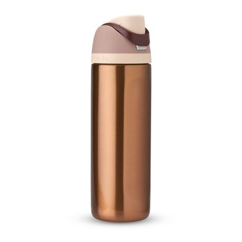 Owala Special Edition 24oz Stainless Steel FreeSip Water Bottle Copper Bells - Hearth & Hand™ with Magnolia Awala Water Bottle, Brown Water Bottle, Owala Bottle, Aesthetic Water Bottle, Owala Water Bottle, Small Teacher Gifts, Unique Water Bottle, Cute Cowgirl Outfits, Holiday Gift List