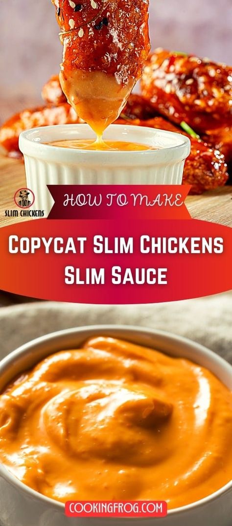 Slim Chicken Sauce Recipe, Slim Chickens Slim Sauce, Chicken Tender Dipping Sauce, Sauce For Chicken Tenders, Burrito Sauce Recipe, Eel Sauce Recipe, Slim Chickens, Burrito Sauce, Hot Sauce Chicken