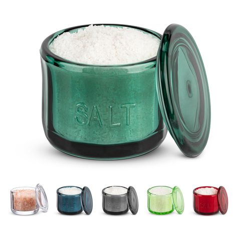 PRICES MAY VARY. Classic Charm: This salt cellar simplifies cooking. Store it directly beside the stove so that you can easily access your spices, salts, and herbs. You can always have a pinch of seasoning on hand. Elegant & Sturdy: Made from thick, pressed glass with an embossed design that resists chipping and is dishwasher safe for simple upkeep. Generous Capacity: With a capacity of up to 10 ounces, this roomy cellar allows for greater dousing and reduced refilling. Our favorite uses for it Glass Bakeware Set, Salt Container, Glass Bakeware, Clear Storage, Salt Cellar, Bakeware Set, Ceiling Fan In Kitchen, Kitchen Utensils Gadgets, Pressed Glass