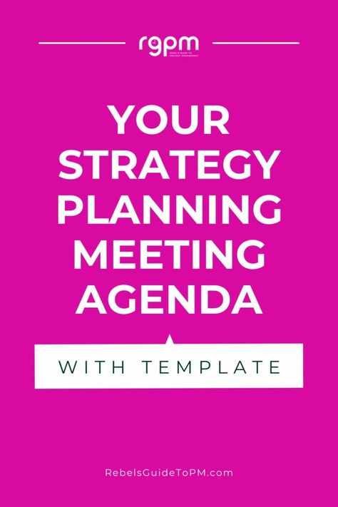 Your Strategy Planning Meeting Agenda (with Template) 3 Manager Meeting Agenda, Strategic Planning Meeting Ideas, Annual Planning Meeting, Strategy Planning Template, Team Meeting Ideas, Work Team Building Activities, Team Meeting Agenda, Strategic Planning Template, Planning Cycle