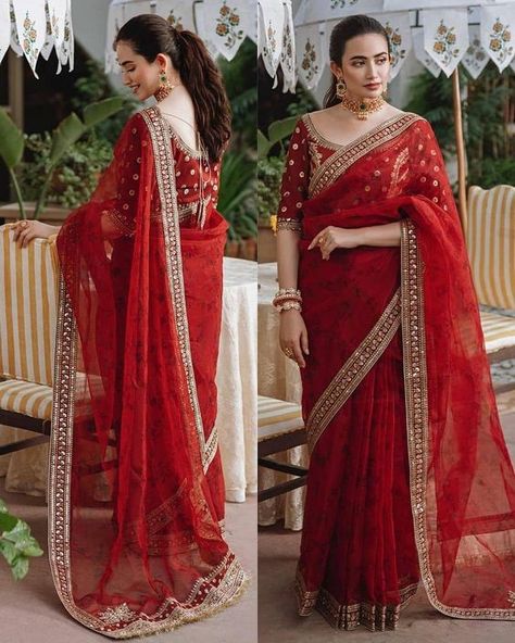 Saree Wearing Styles, Sarees For Girls, Indian Sari Dress, Indian Bride Outfits, Indian Fashion Saree, Saree Designs Party Wear, Indian Dresses Traditional, Bridal Dress Fashion, Indian Bridal Dress