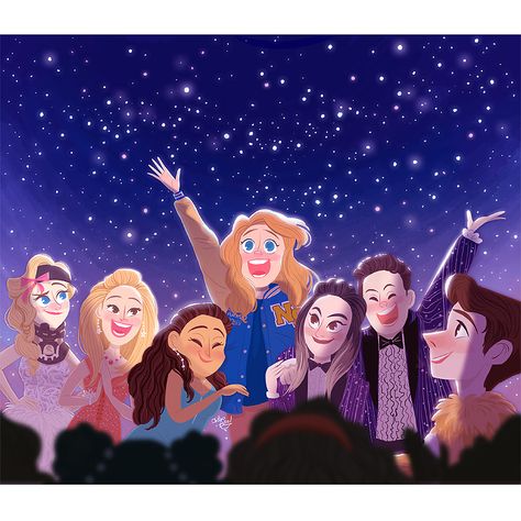 Broadway Fanart, Mean Girls Musical, Musical Characters, Theater Things, Musical Fanart, Theatre Art, Rendering Techniques, Watch The World Burn, Theatre Nerds