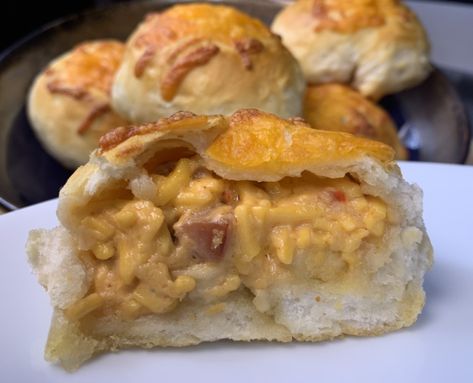 Palmetto Cheese Biscuits – Palmetto Cheese – Homestyle Pimento Cheese Pimento Cheese Sausage Balls, Cheese Sausage Balls, Tomato Side Dishes, Palmetto Cheese, Jalapeno Mac And Cheese, Cauliflower Side Dish, Casserole Side Dishes, Cheese Log, Broccoli Cheese Casserole