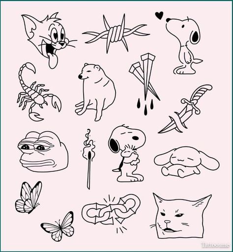 55+ Best Traditional Patchwork Tattoos For Men & Women 2023 Trending Tattoos 2023, Cartoon Patchwork Tattoo, Tattoo Trends 2023 Women, Simple Girly Tattoos, Black Tattoos For Women, Flash Art Tattoos For Women, Small Patchwork Tattoo, Small Ink Tattoos, Flashes Tattoo